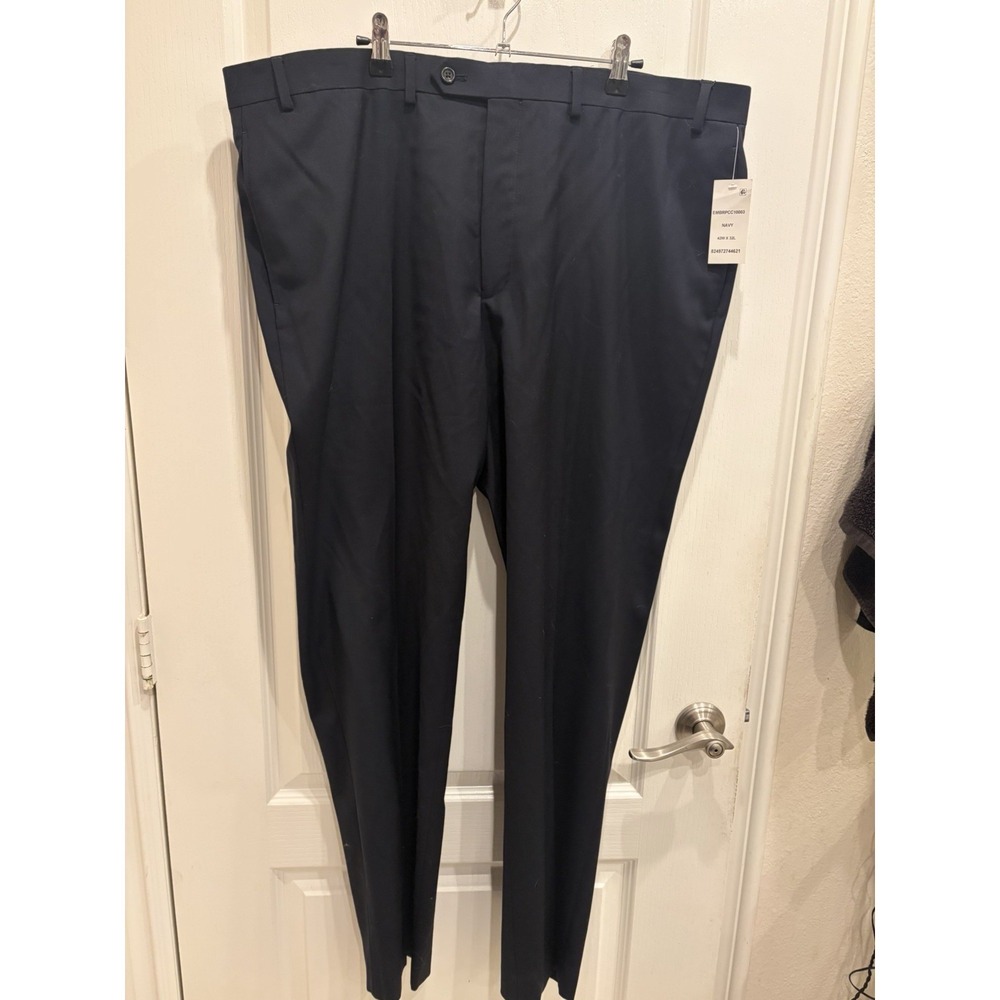Lauren Ralph Lauren 42x32 Navy Classic Fit Ultra Flex High Performance Wool NWT‎
